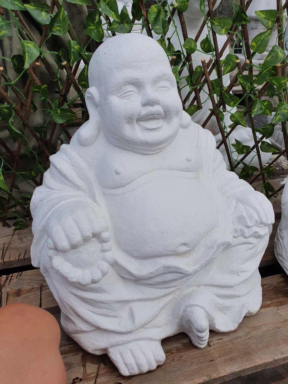 -Gartenfigur Buddha -Hoeti- medium- verschiedene Farben- unter Spezial Religion und Kultur