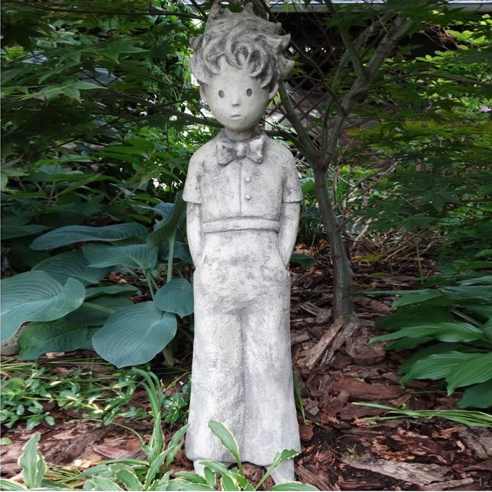 -Gartenfigur -Der kleine Prinz- - Original von Vidroflor-