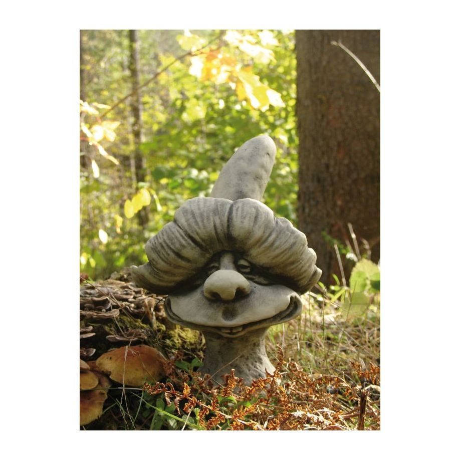-Gartenfigur Magic Mushrooms Komplettes 5er Set - Original von Vidroflor-
