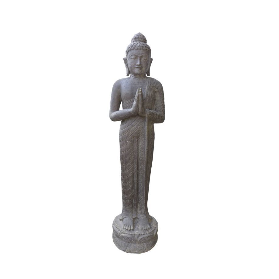 -Stehender Buddha- indisch - Original von Vidroflor- unter Vidroflor Asiastyle von Vidroflor