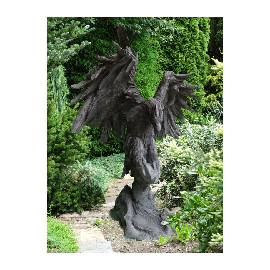 -Wesen der Lüfte -Adler- dunkler Steinguss - Original von Vidroflor- unter Vidroflor Wesen der Lüfte