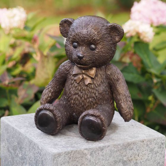 Bronzefigur Teddy unter Bronze und Metall Figuren