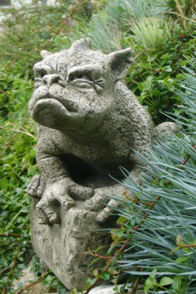 Gartenfigur BERTIE- Gargoyle- (c) by Fiona Scott unter Vidroflor Gargoyles