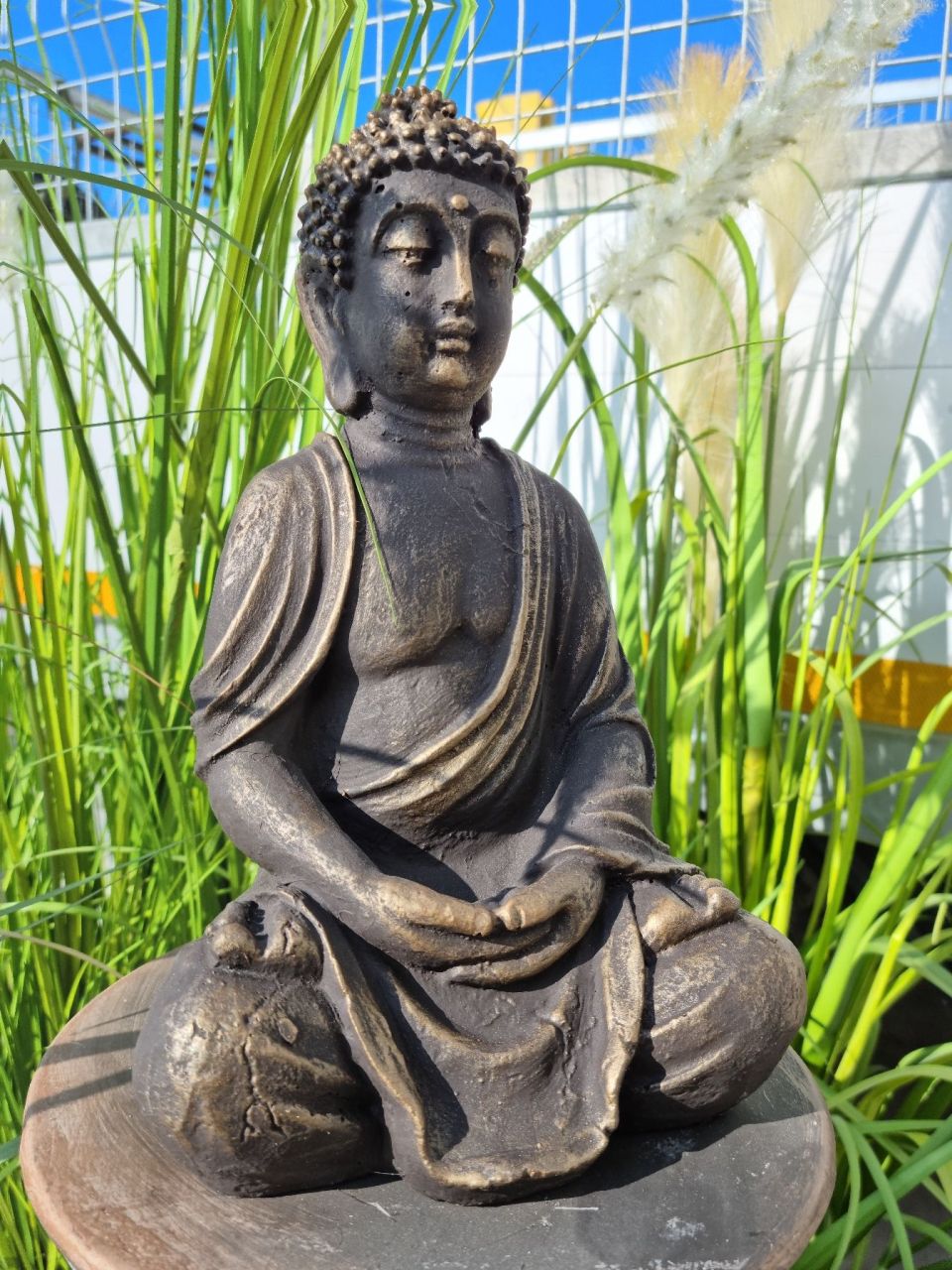 Gartenfigur Buddha XS- Elegance