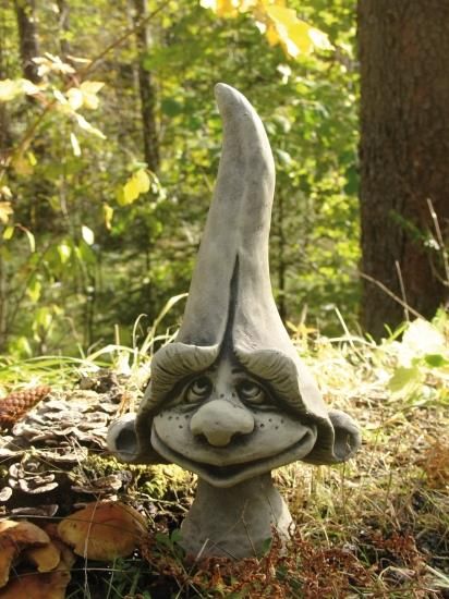 Gartenfigur Magic Mushrooms- SPEEDY- Steinguss - Original von Vidroflor