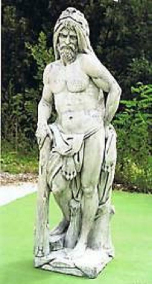 Gartenfigur Statue Ercole Made in Italy unter Statuen/Skulpturen Statuen