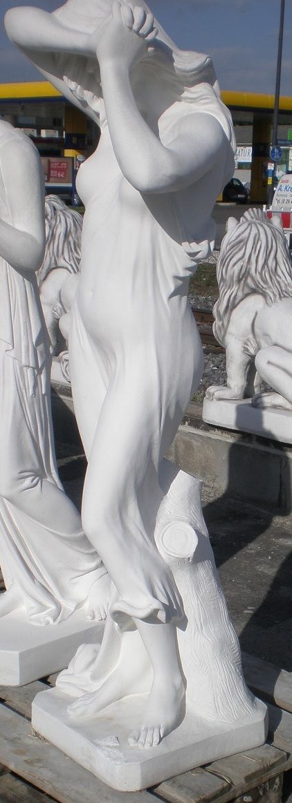 Gartenfigur Statue Vergogna Grande Made in Italy unter Statuen/Skulpturen Statuen
