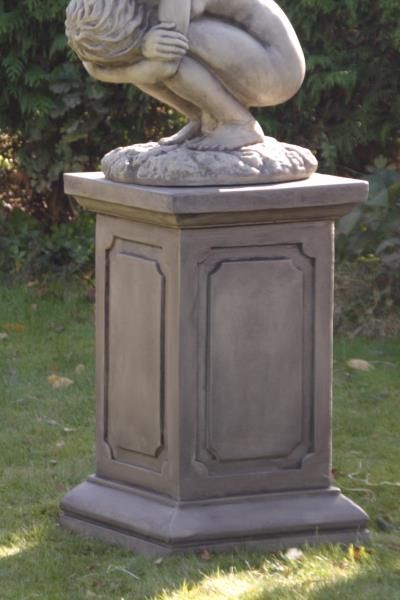 Säule geeignet für Gartenfigur Engel Rachel- Steinguss - Original von Vidroflor
