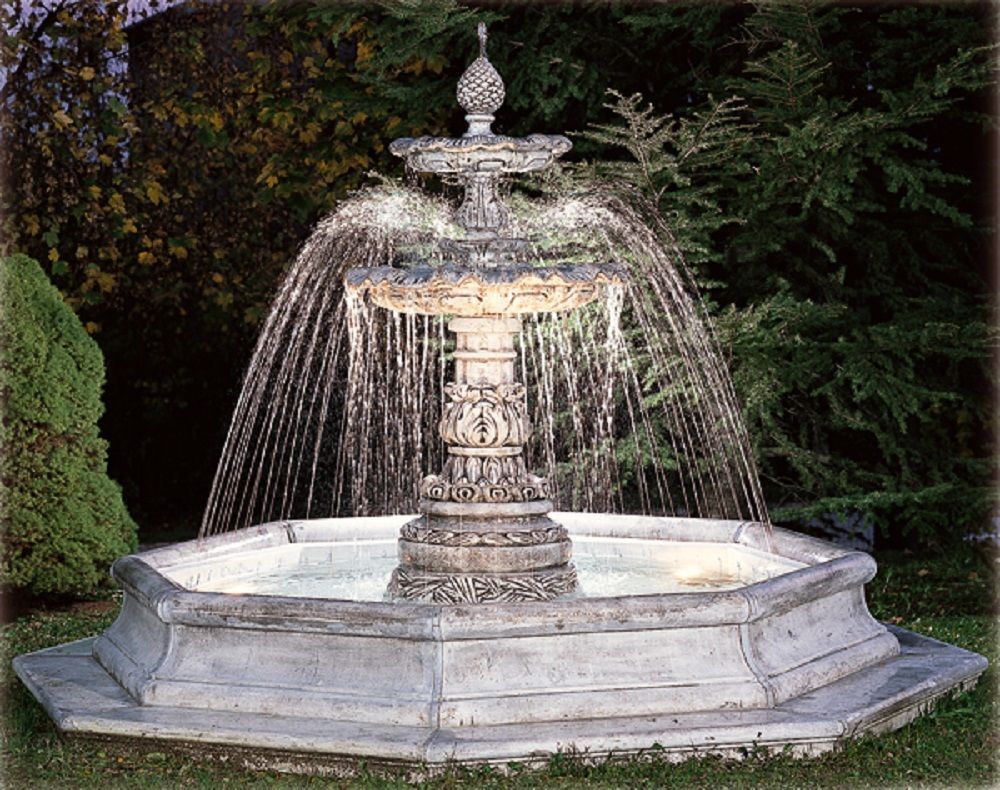 Springbrunnen-Etagenbrunnen Komplettsystem Valencia Made in Italy unter Springbrunnen und Wasserspiele Exklusiv nur bei uns Wandbrunnen