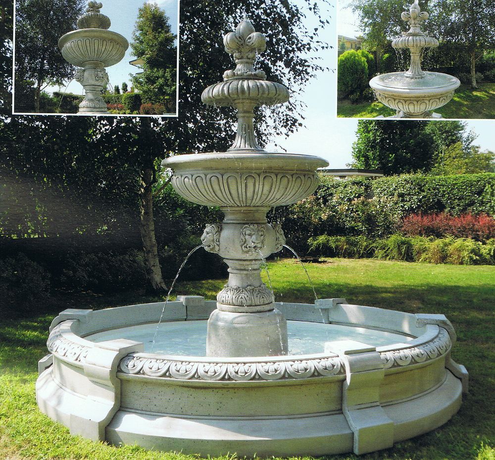Springbrunnen-Etagenbrunnen Perugia Made in Italy
